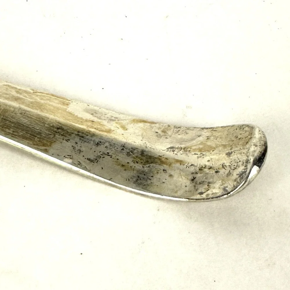 Antique Silverplate Long Handle Candle Snuffer 8